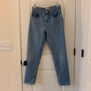 Everlane High Waist Straight Jean Size 27